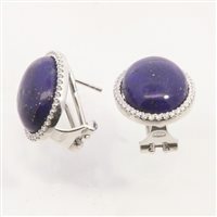 Orecchini Domar Gioielli Donna Dolù Bijoux orecchini in Argento Lapislazzulo EZC119123